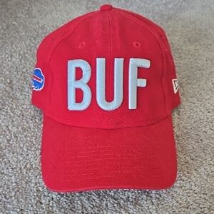 New Era Red BUF Women's Hat
